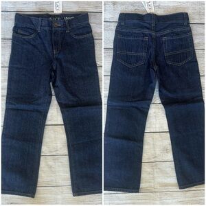 NWT The Children’s Place Classic Dark Blue Jeans Loose Fit Kids Boys Size 6